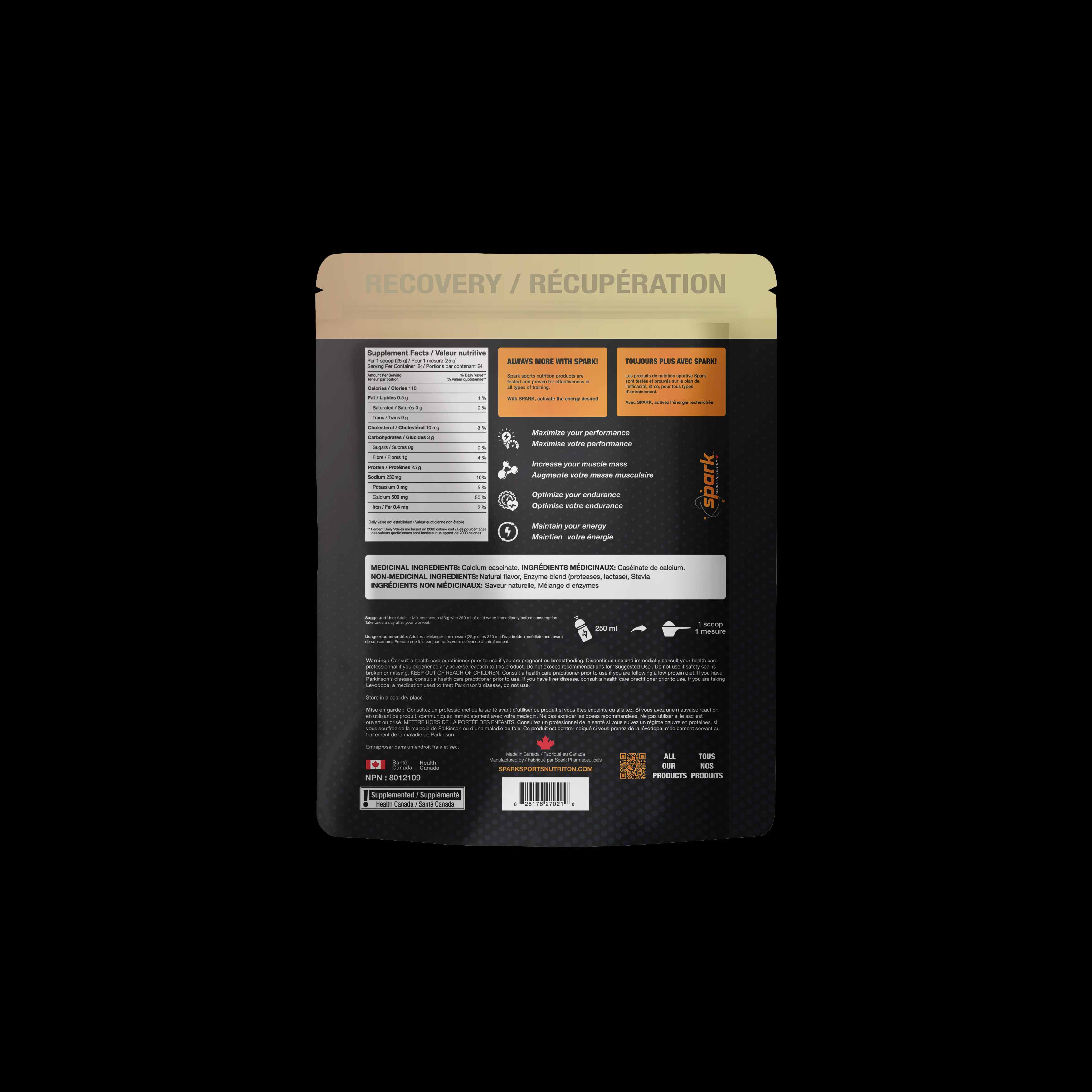 RECOVERY PROTEIN - 2 Flavours available